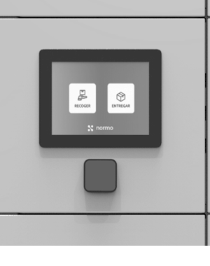 Render de la pantalla táctil de Normo Display